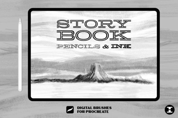 Download Storybook Pencils &amp; Ink Procreate Brush - Ink Collection