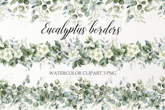 Download Eucalyptus Leaves Border Clipart - Leaves Collection