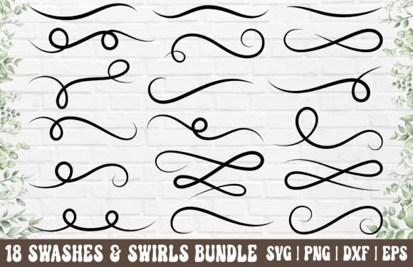 Download Swirl SVG - Decorative Swirl Ornaments - Ornaments Collection